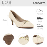 Zapatilla Para Mujer Lob Footwear Napa Floather Beige 86804770