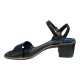 sandalia tacon para mujer lob footwear napa turim negro 86805066