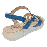 sandalia cuna para mujer lob footwear floather met london azul 86805073