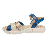 sandalia cuna para mujer lob footwear floather met london azul 86805073