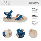 sandalia cuna para mujer lob footwear floather met london azul 86805073