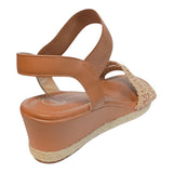 sandalia cuna para mujer lob footwear t pronta elast turim beige 86805075