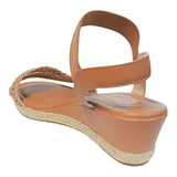sandalia cuna para mujer lob footwear t pronta elast turim beige 86805075