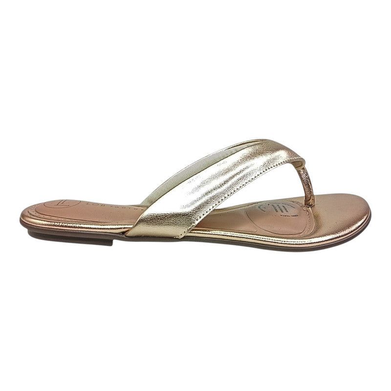 SANDALIA DE PISO ORO PARA MUJER  LOB FOOTWEAR 86805076