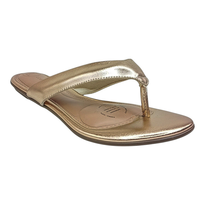 SANDALIA DE PISO ORO PARA MUJER  LOB FOOTWEAR 86805076