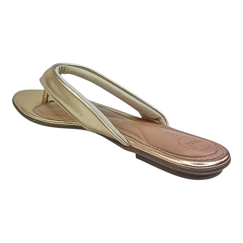 SANDALIA DE PISO ORO PARA MUJER  LOB FOOTWEAR 86805076