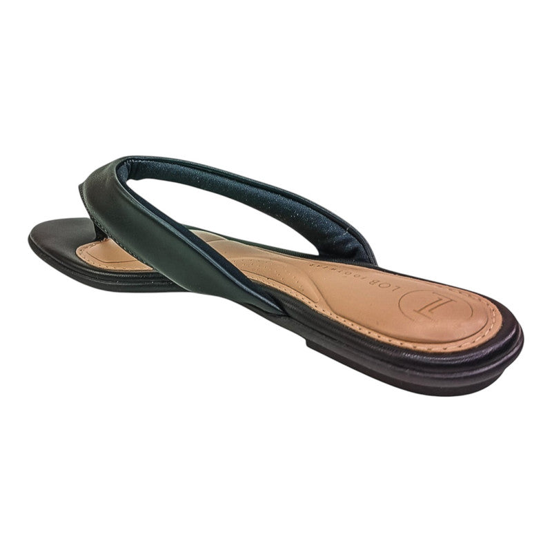 SANDALIA DE PISO NEGRA PARA MUJER  LOB FOOTWEAR 86805077