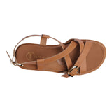 SANDALIA PISO PARA MUJER LOB FOOTWEAR NAPA TURIM CAFÉ 86805083