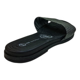 sandalia piso para mujer lob footwear np capri glam negro 86805084