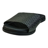 sandalia piso para mujer lob footwear np capri glam negro 86805084