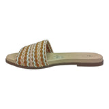 sandalia piso para mujer lob footwear tira pronta cafe 86805449