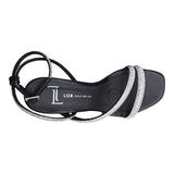 SANDALIA TACÓN PARA MUJER LOB FOOTWEAR NEGRO 87505715