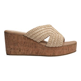 SANDALIA CUÑA PARA MUJER LOB FOOTWEAR BEIGE 87506004