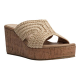 SANDALIA CUÑA PARA MUJER LOB FOOTWEAR BEIGE 87506004