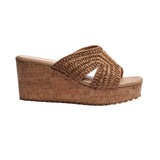 SANDALIA CUÑA PARA MUJER LOB FOOTWEAR CAMEL 87506005