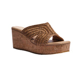 SANDALIA CUÑA PARA MUJER LOB FOOTWEAR CAMEL 87506005