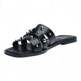 SANDALIA PISO PARA MUJER LOB FOOTWEAR NEGRO 87506020