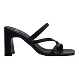 SANDALIA TACÓN PARA MUJER LOB FOOTWEAR NEGRO 87506064