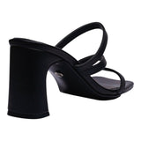 SANDALIA TACÓN PARA MUJER LOB FOOTWEAR NEGRO 87506064