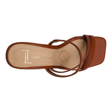 SANDALIA TACÓN PARA MUJER LOB FOOTWEAR TAN 87506065