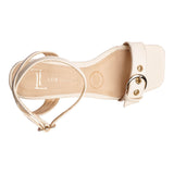SANDALIA TACON PARA MUJER LOB FOOTWEAR BEIGE 87506478