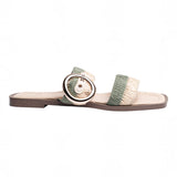 SANDALIA PISO PARA MUJER LOB FOOTWEAR VERDE 87506498