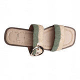 SANDALIA PISO PARA MUJER LOB FOOTWEAR VERDE 87506498