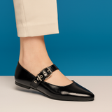 FLAT PARA MUJER LOB FOOTWEAR  NEGRO 87605529