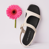 SANDALIA PISO PARA MUJER LOB FOOTWEAR  BEIGE 87605704