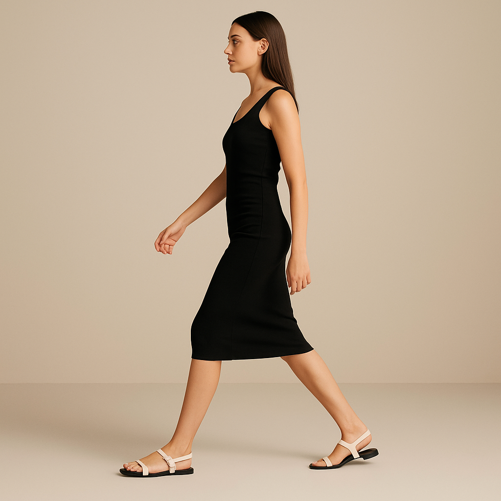 SANDALIA PISO PARA MUJER LOB FOOTWEAR  BEIGE 87605704