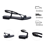SANDALIA PISO PARA MUJER LOB FOOTWEAR NEGRO 87605706