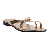 SANDALIA PISO PARA MUJER LOB FOOTWEAR ORO 87605709