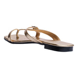 SANDALIA PISO PARA MUJER LOB FOOTWEAR ORO 87605709