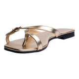 SANDALIA PISO PARA MUJER LOB FOOTWEAR ORO 87605709