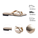 SANDALIA PISO PARA MUJER LOB FOOTWEAR ORO 87605709