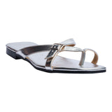 SANDALIA PISO PARA MUJER LOB FOOTWEAR PLATA  87605710