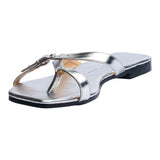 SANDALIA PISO PARA MUJER LOB FOOTWEAR PLATA  87605710