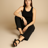 SANDALIA PISO PARA MUJER LOB FOOTWEAR NEGRO 87605741