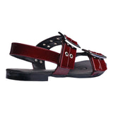 SANDALIA PISO PARA MUJER LOB FOOTWEAR MERLOT 87605742