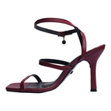 SANDALIA TACON PARA MUJER LOB FOOTWEAR BURGUNDY 87805730