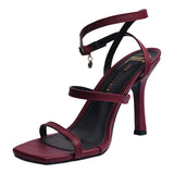 SANDALIA TACON PARA MUJER LOB FOOTWEAR BURGUNDY 87805730