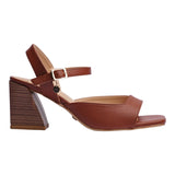 SANDALIA TACÓN PARA MUJER LOB FOOTWEAR CAFÉ 87805733
