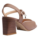 SANDALIA TACÓN PARA MUJER LOB FOOTWEAR BEIGE 87805734
