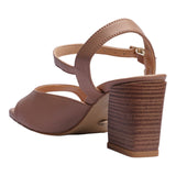 SANDALIA TACÓN PARA MUJER LOB FOOTWEAR BEIGE 87805734
