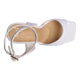 SANDALIA TACÓN PARA MUJER LOB FOOTWEAR BLANCO 87806045