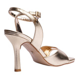 SANDALIA TACÓN PARA MUJER LOB FOOTWEAR ORO 87806046