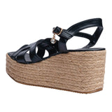 SANDALIA CUÑA PARA MUJER LOB FOOTWEAR NEGRO 87906090