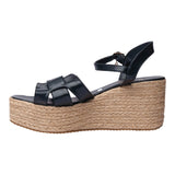 SANDALIA CUÑA PARA MUJER LOB FOOTWEAR NEGRO 87906090