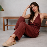SANDALIA CUÑA PARA MUJER LOB FOOTWEAR BEIGE 87906466