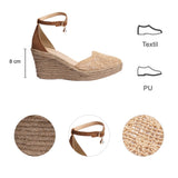 SANDALIA CUÑA PARA MUJER LOB FOOTWEAR BEIGE 87906466